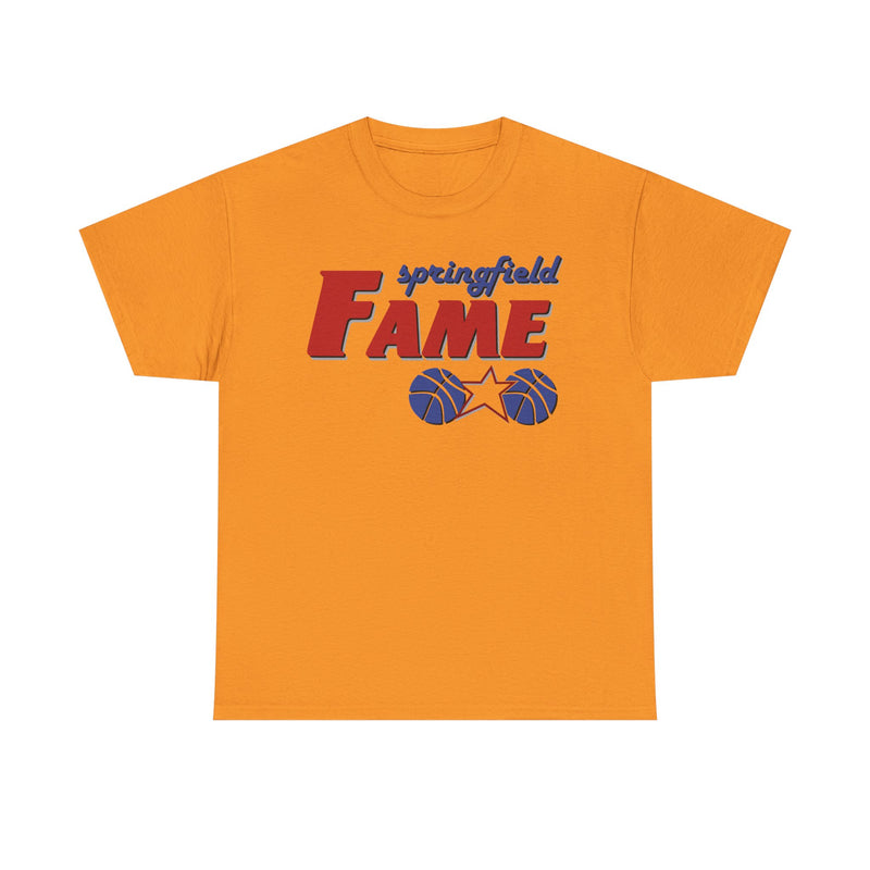 Load image into Gallery viewer, Springfield Fame Massachusetts Basketball 1985-1986 T-shirt