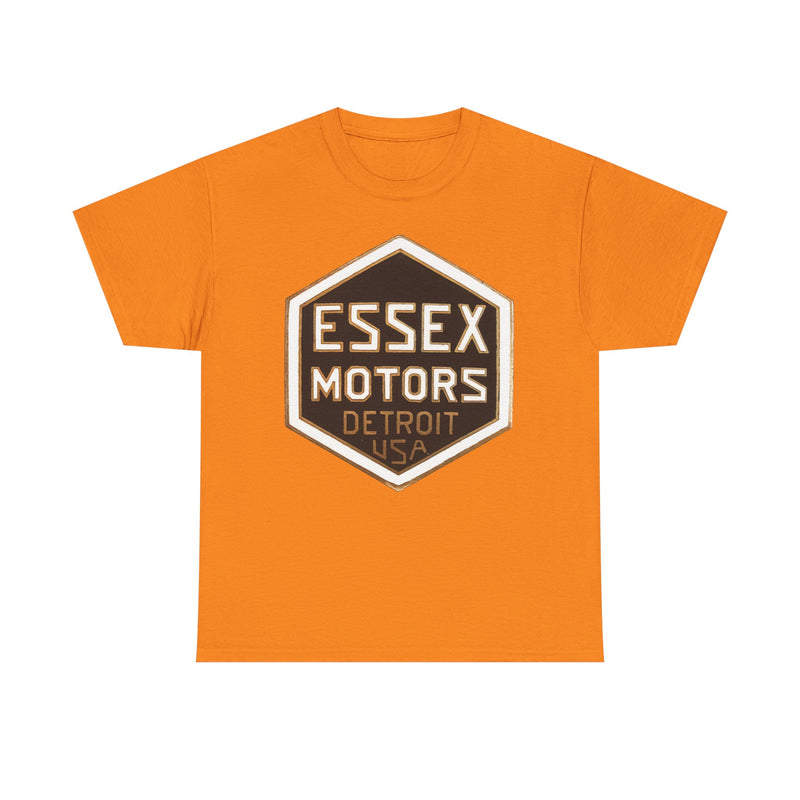 Load image into Gallery viewer, Essex Motors Detroit USA Gold Badge Rare Logo T-shirt