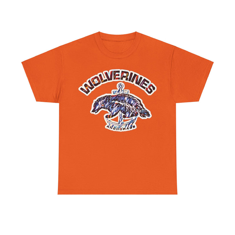 Load image into Gallery viewer, Anchorage Wolverines Alaska Hockey T-shirt