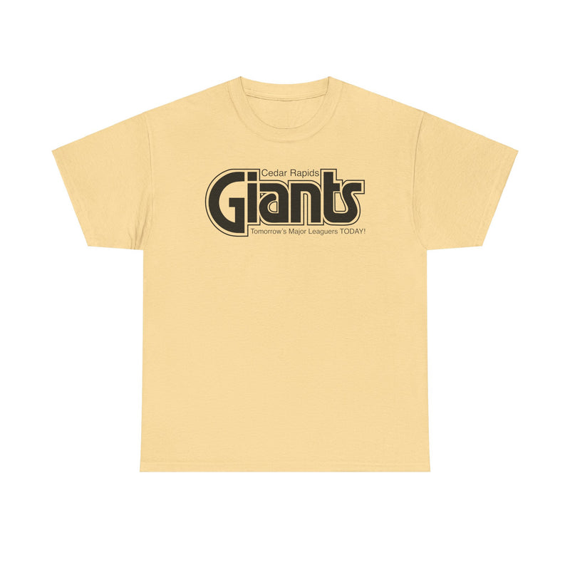 Load image into Gallery viewer, Cedar Rapids Iowa Giants Midwest League Baseball '75-79 T-shirt