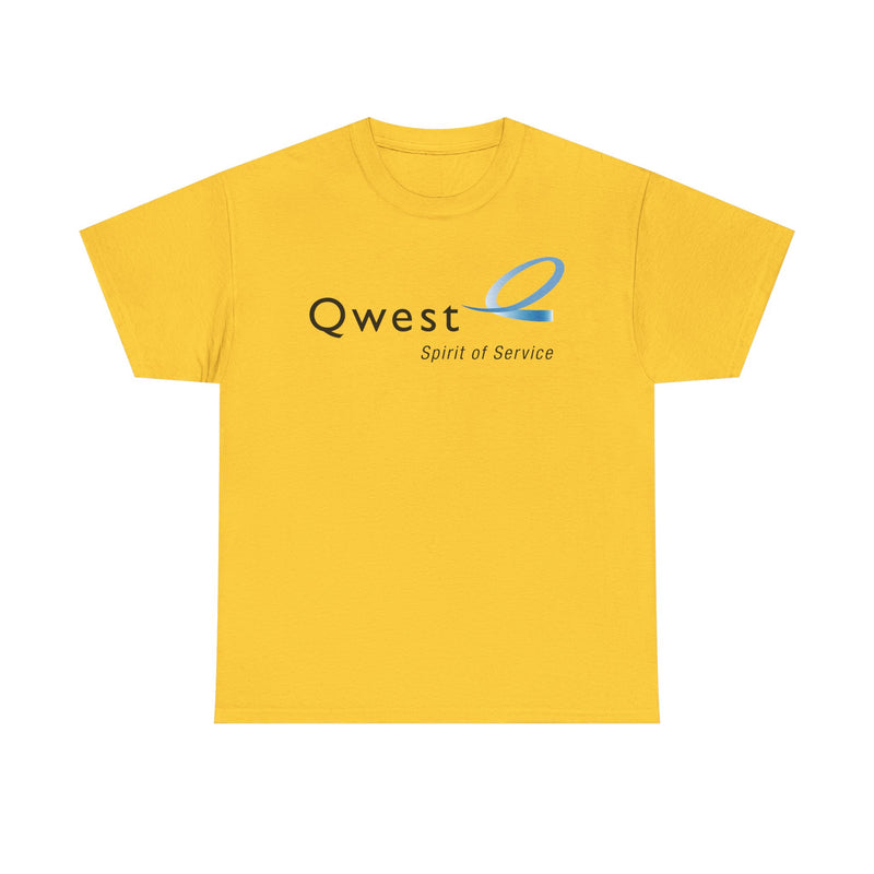 Load image into Gallery viewer, Qwest Spirit of Service Telecommunications Company Logo T-Shirt