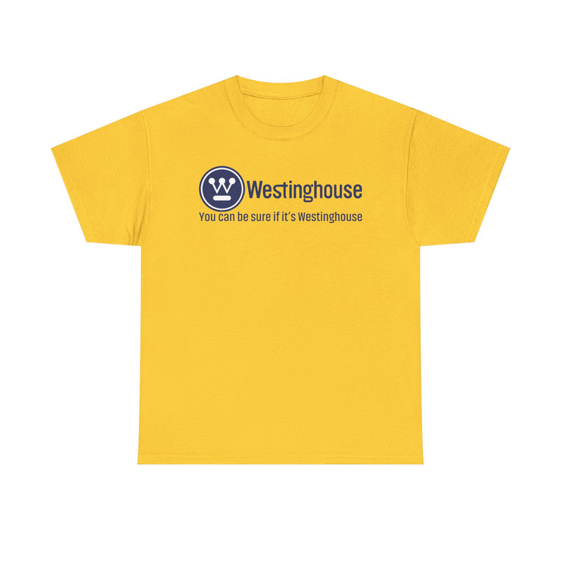 Load image into Gallery viewer, Westinghouse You Can Be Sure Classic Blue Logo T-Shirt