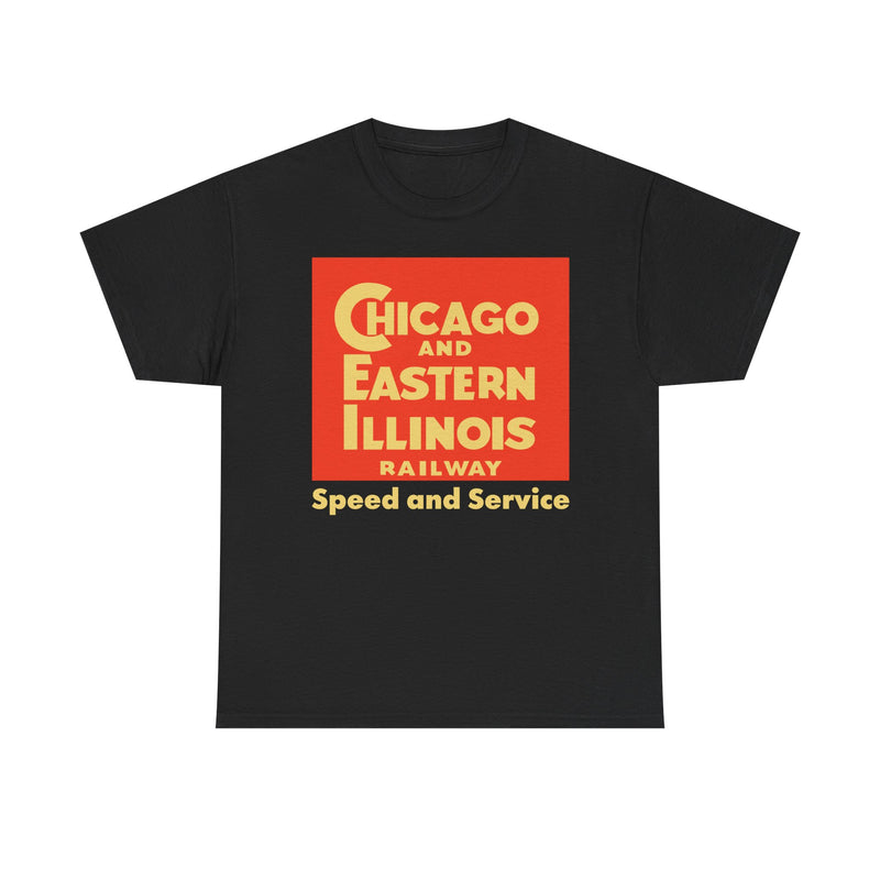 Load image into Gallery viewer, Chicago Eastern Illinois Speed Service Railroad Logo Train T-Shirt