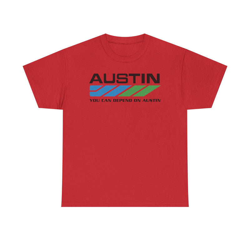 Load image into Gallery viewer, Austin Motor Company British Classic Car Logo Dependable T-shirt