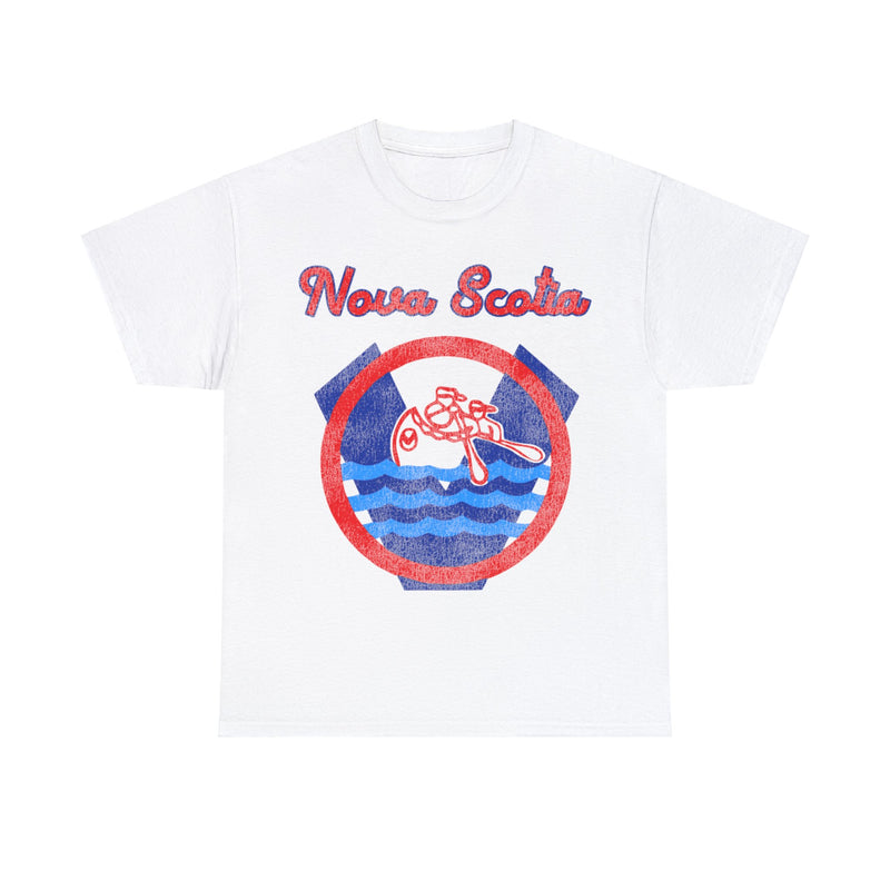 Load image into Gallery viewer, Nova Scotia Voyageurs Logo Nostalgic Hockey T-shirt