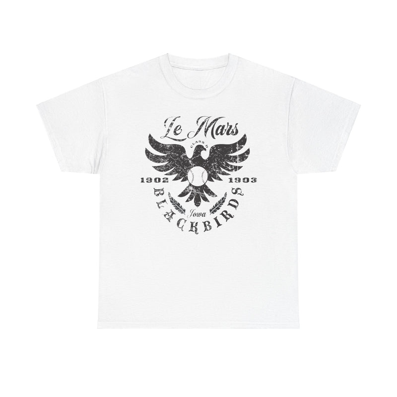 Load image into Gallery viewer, Le Mars Blackbirds Est 1902 Iowa Baseball T-shirt