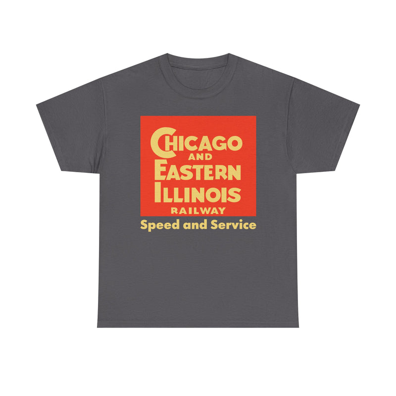 Load image into Gallery viewer, Chicago Eastern Illinois Speed Service Railroad Logo Train T-Shirt