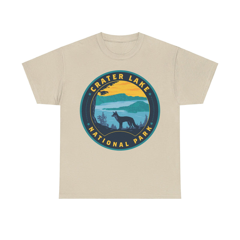 Load image into Gallery viewer, Crater Lake National Park Oregon Round Logo T-shirt