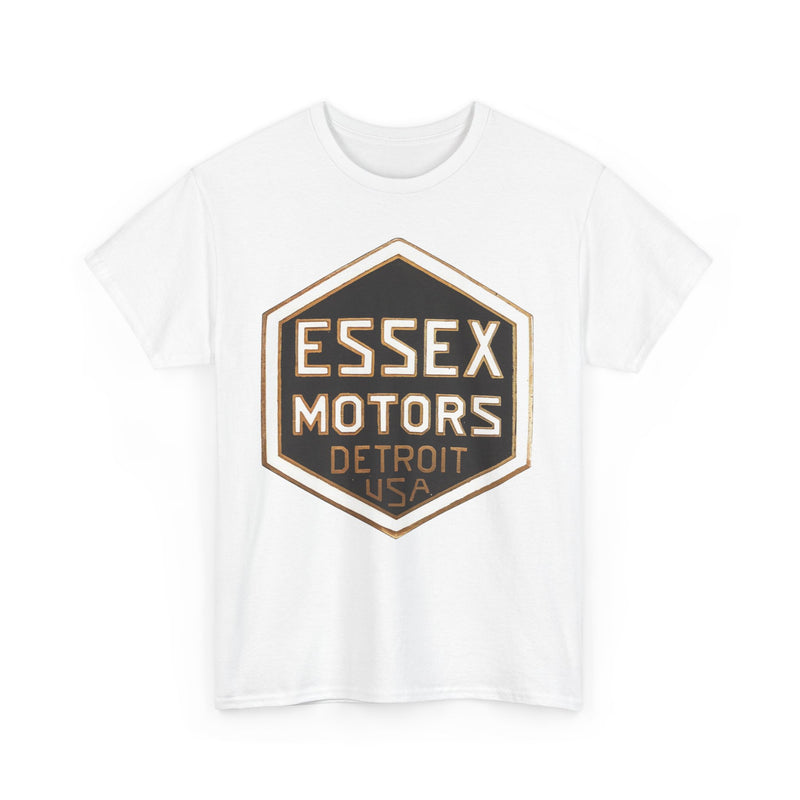 Load image into Gallery viewer, Essex Motors Detroit USA Gold Badge Rare Logo T-shirt