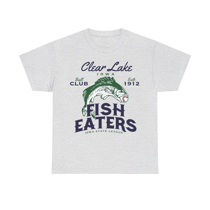 Load image into Gallery viewer, Clear Lake Fish Eaters Est 1912 Iowa Baseball T-shirt