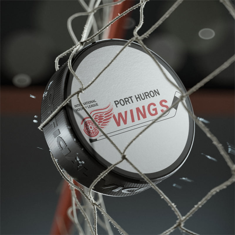 Load image into Gallery viewer, Port Huron Wings 1962-1981 Michigan Hockey Puck