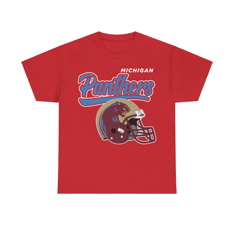 Load image into Gallery viewer, Michigan Panthers Football Team T-shirt