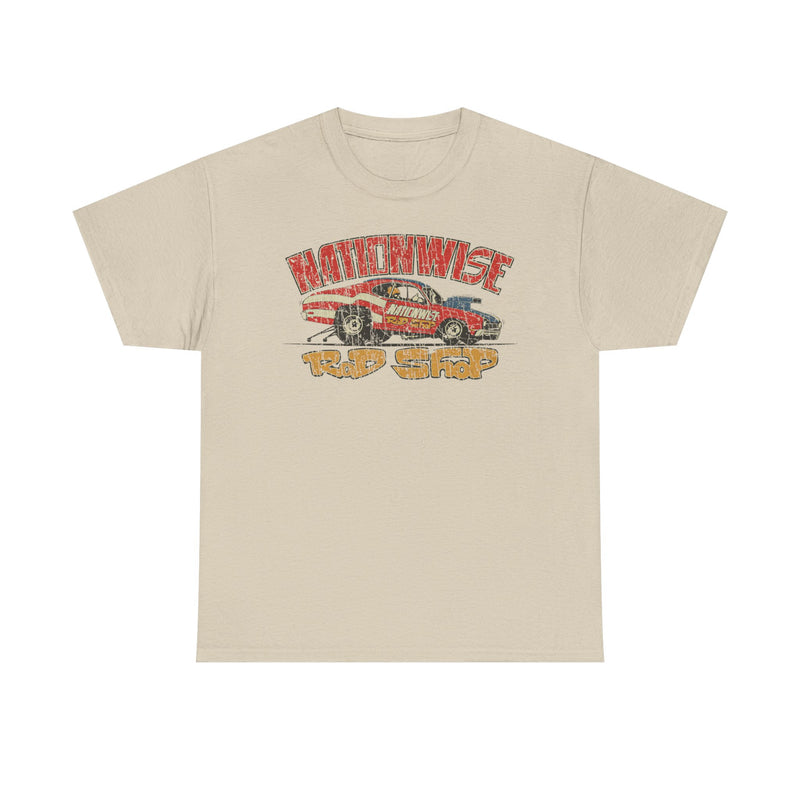 Load image into Gallery viewer, Nationwise Rod Shop 1974 Double Logo Ohio Auto Parts T-shirt