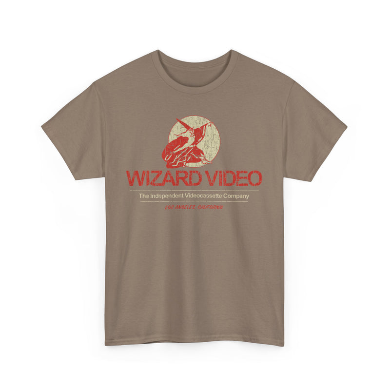 Load image into Gallery viewer, Wizard Video 1981 Los Angeles California Video Company T-shirt