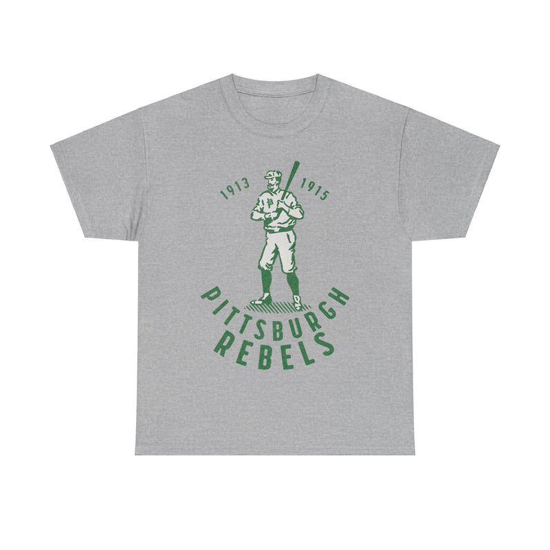 Load image into Gallery viewer, Pittsburgh Rebels Nostalgic Retro Baseball Team T-shirt