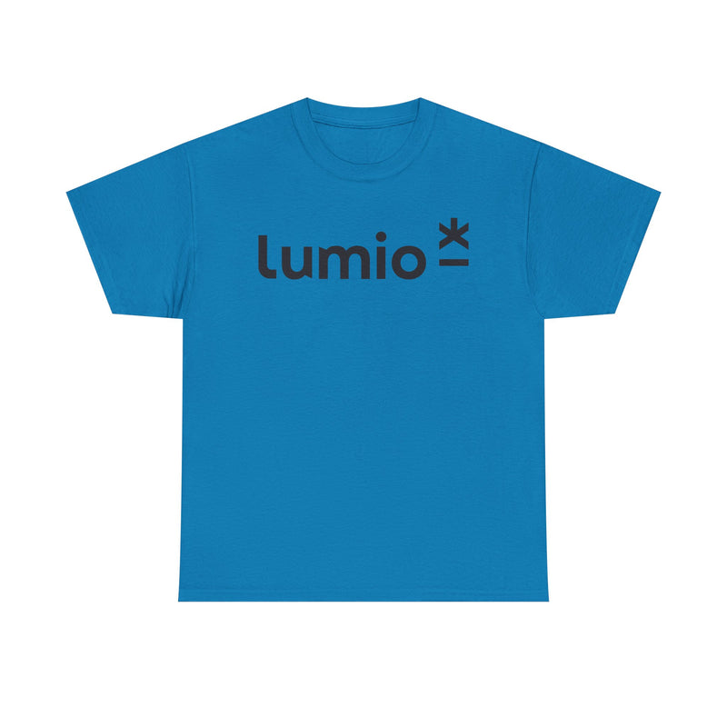 Load image into Gallery viewer, Lumio T-Shirt Defunct Tech Company Bankrupt Logo Tee