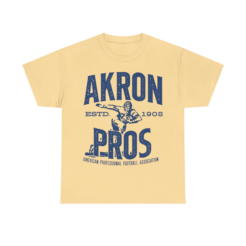 Load image into Gallery viewer, Akron Pros Est 1908 Ohio Football Team T-shirt
