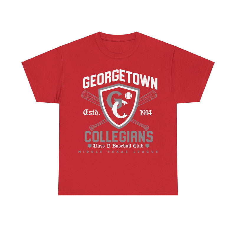 Load image into Gallery viewer, Georgetown Collegians Est 1914 Texas Baseball T-shirt