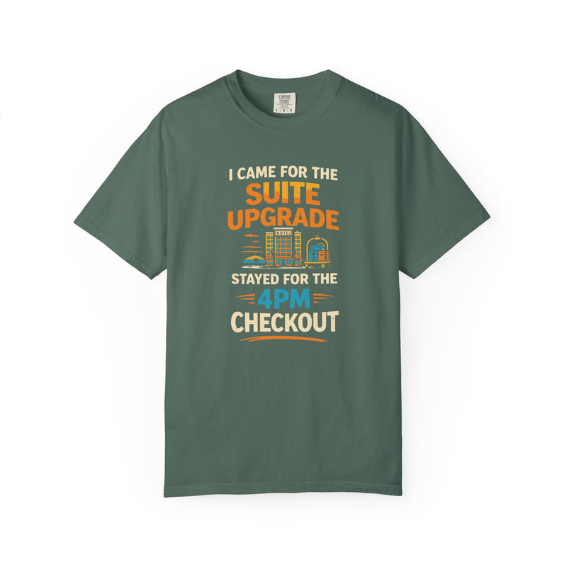 Load image into Gallery viewer, Suite Upgrade Late Checkout Credit Card Points Miles T-shirt
