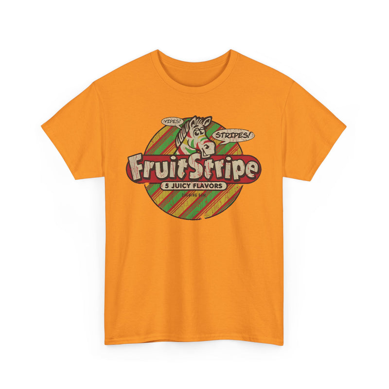 Load image into Gallery viewer, Fruit Stripe 1960 Yipes Stripes Flavor Chewing Gum Zebra T-shirt
