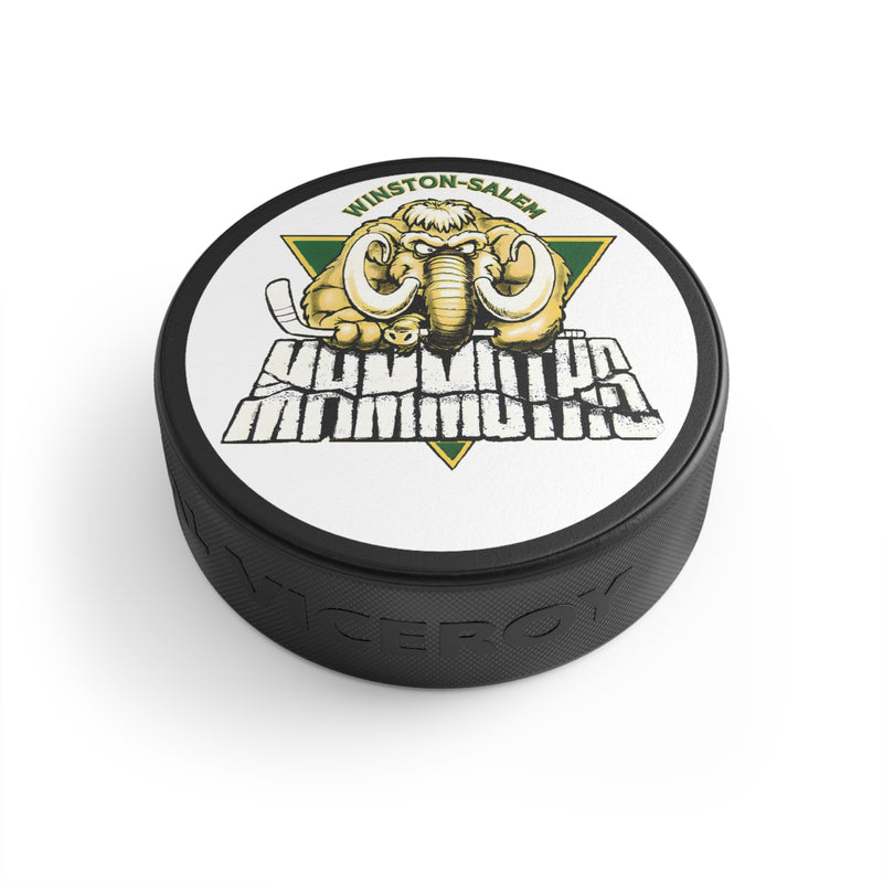Load image into Gallery viewer, Winston-Salem Mammoths 1995-1996 North Carolina Hockey Puck