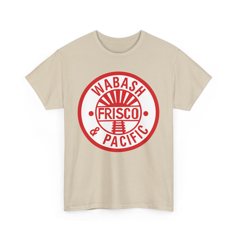 Load image into Gallery viewer, Wabash Frisco & Pacific Railroad Vintage Train Logo T-Shirt
