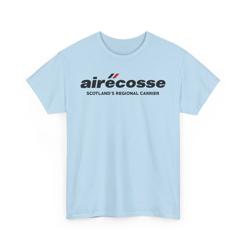 Load image into Gallery viewer, Airecosse Scotland's Regional Carrier Vintage Airline Logo Aviation T-shirt