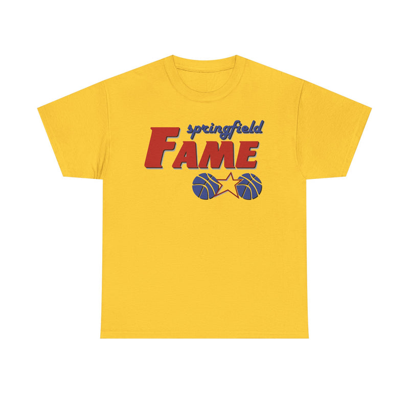 Load image into Gallery viewer, Springfield Fame Massachusetts Basketball 1985-1986 T-shirt