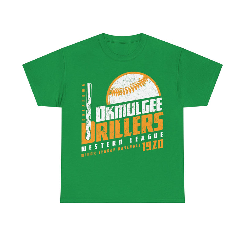 Load image into Gallery viewer, Okmulgee Drillers Est 1920 Oklahoma Baseball T-shirt