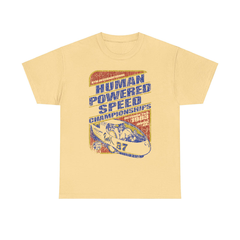 Load image into Gallery viewer, Human Powered Speed Championships 1983 California T-shirt