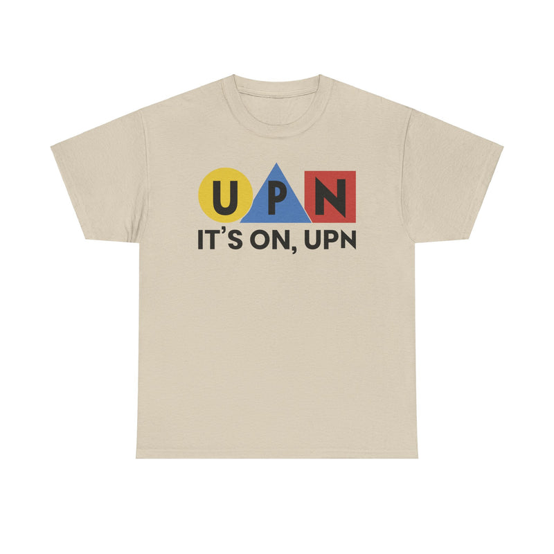 Load image into Gallery viewer, TV Network UPN It’s On Television Logo T-Shirt