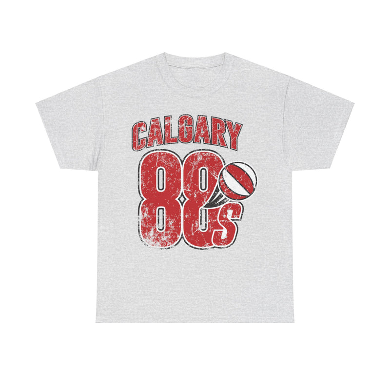 Load image into Gallery viewer, Calgary 88s Canada Red Logo Basketball Team T-shirt