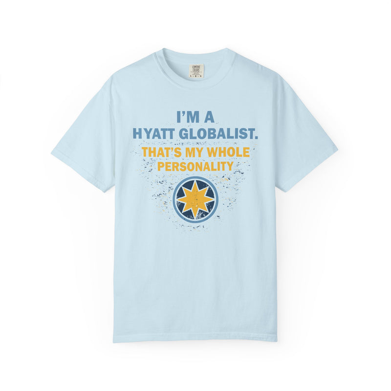 Load image into Gallery viewer, Hyatt Globalist Personality Credit Card Points Miles Travel T-shirt