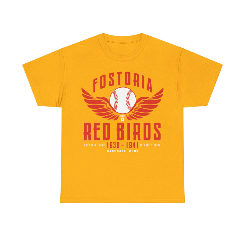 Load image into Gallery viewer, Fostoria Red Birds Est 1936 Ohio Baseball T-shirt