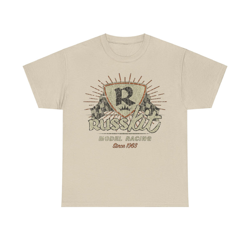 Load image into Gallery viewer, Russkit Model Racing 1963 Distressed Print T-shirt