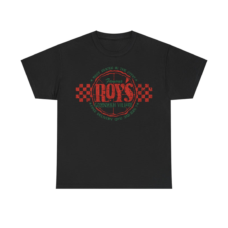 Load image into Gallery viewer, Famous Roys Pizza 1991 Restaurant Distressed Print T-shirt