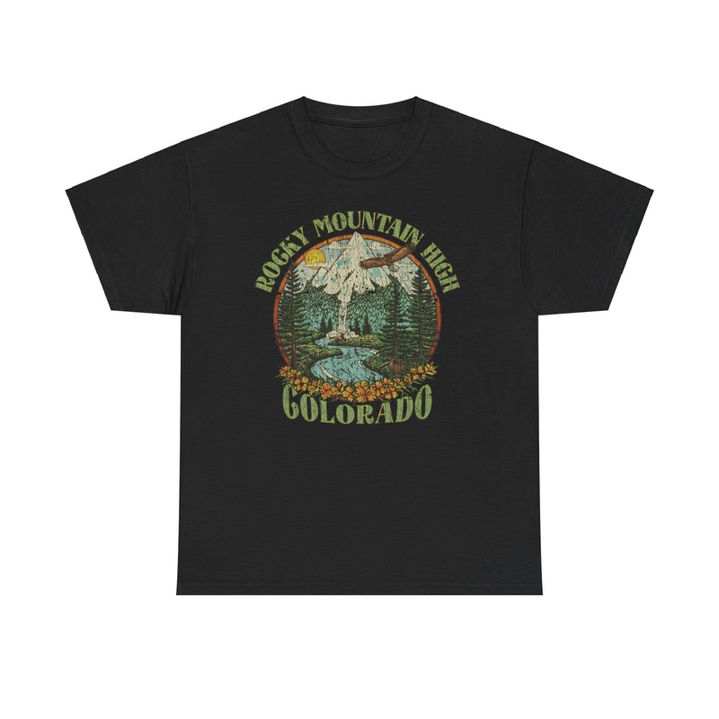 Load image into Gallery viewer, Rocky Mountain High John Denver 1972 Colorado Folk Rock T-shirt