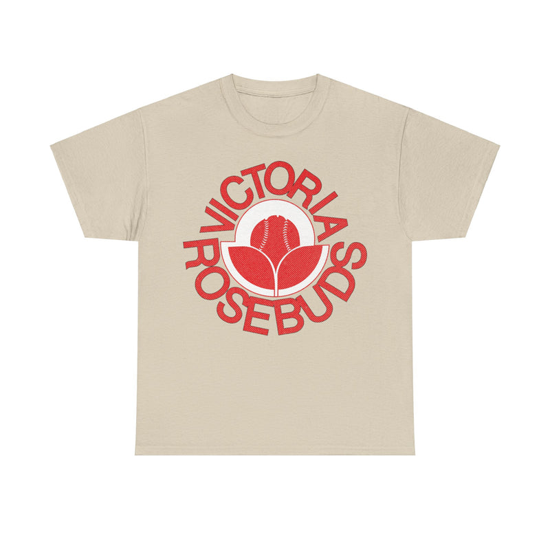 Load image into Gallery viewer, Victoria Rosebuds Minor League Nostalgic Retro Baseball Team T-shirt