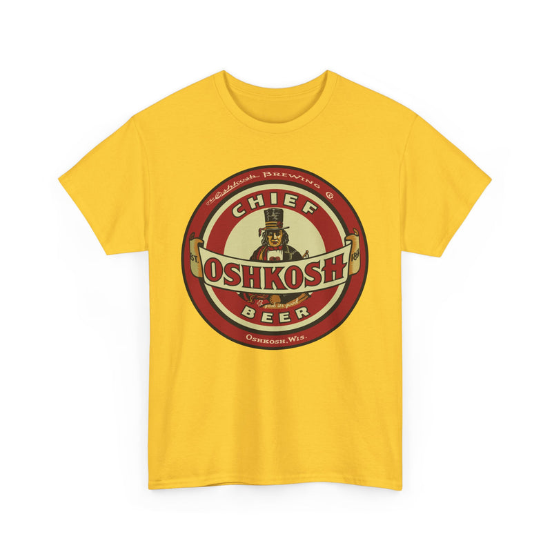 Load image into Gallery viewer, Oshkosh Beer Chief Logo Brewing Co Wisconsin T-Shirt
