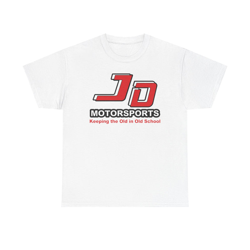 Load image into Gallery viewer, JD Motorsports Defunct Racing T-Shirt Keeping the Old in Old School NASCAR Tee