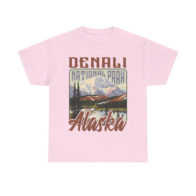 Load image into Gallery viewer, Denali National Park Alaska Poster Print T-shirt