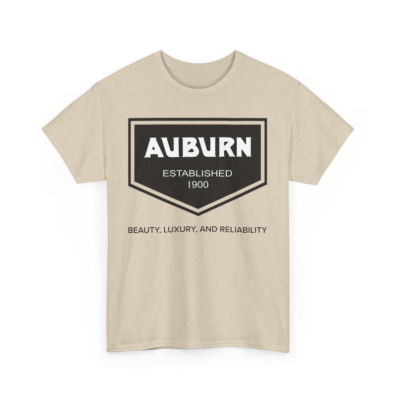 Load image into Gallery viewer, Auburn Established 1900 Beauty Luxury Reliability Vintage Auto T-shirt