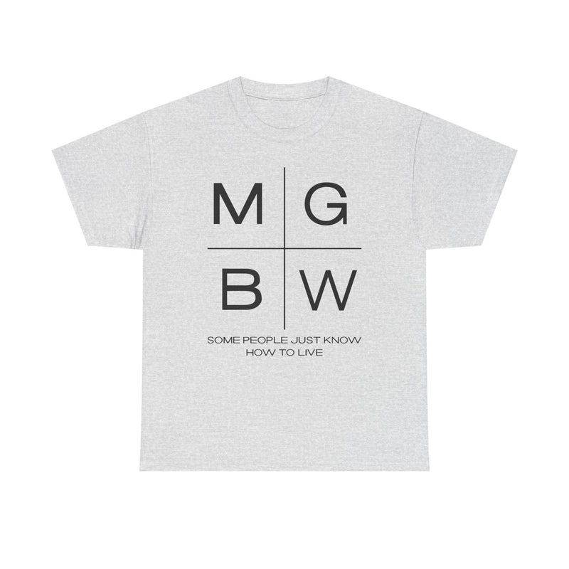 Load image into Gallery viewer, Mitchell Gold Bob Williams Some People Just Know How To Live T-Shirt