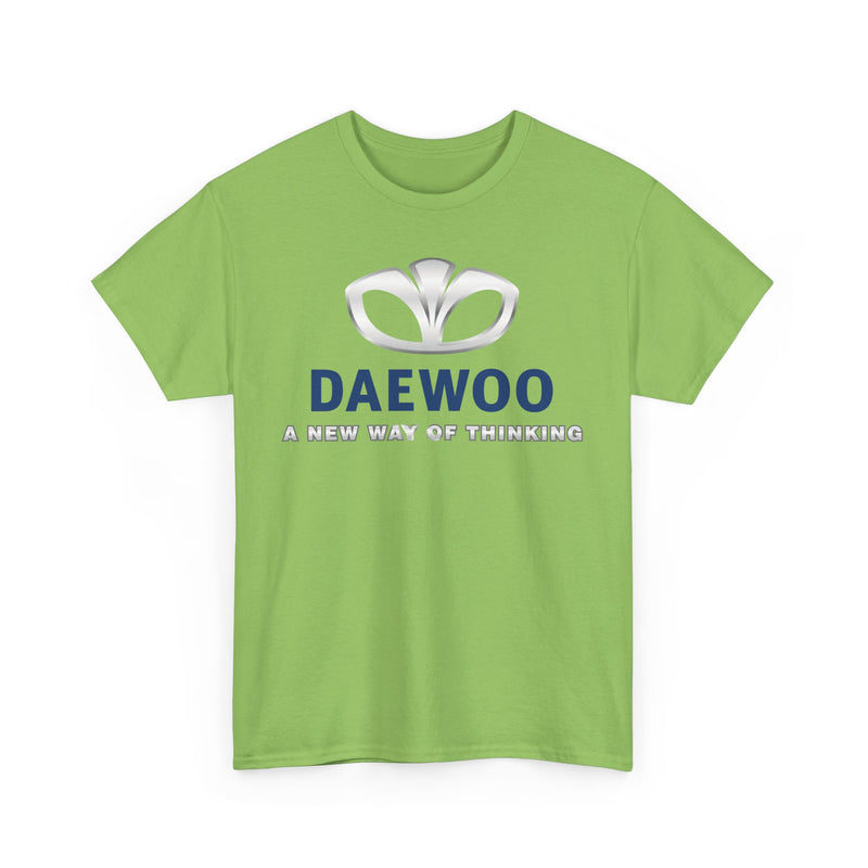 Load image into Gallery viewer, Daewoo A New Way of Thinking Korean Auto Brand T-shirt