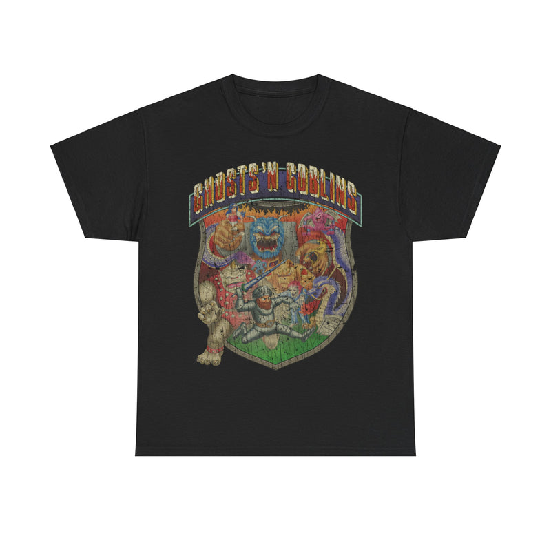 Load image into Gallery viewer, Ghosts n Goblins 1985 Video Game Nostalgic T-shirt