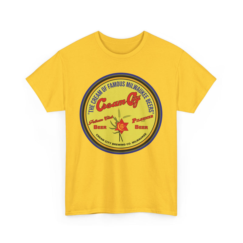 Load image into Gallery viewer, Cream City Beer Milwaukee Brewing Co Logo Wisconsin T-Shirt