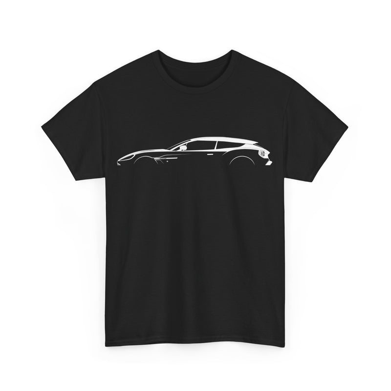 Load image into Gallery viewer, Aston Martin Vanquish Zagato Shooting Brake Silhouette Car T-shirt