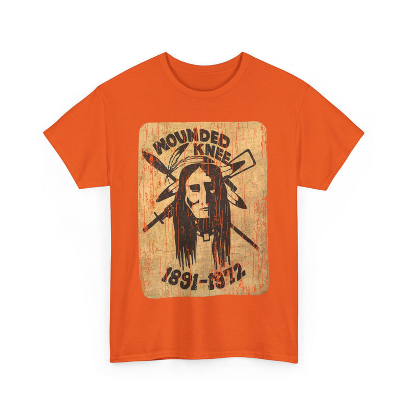 Load image into Gallery viewer, Wounded Knee 1891 - 1972 American Political T-shirt