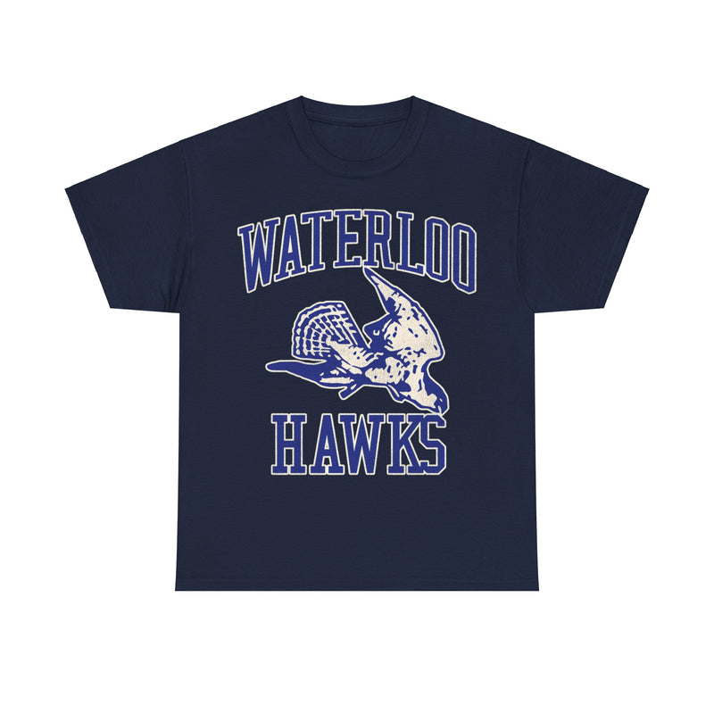 Load image into Gallery viewer, Waterloo Hawks Basketball Nostalgic Retro T-shirt