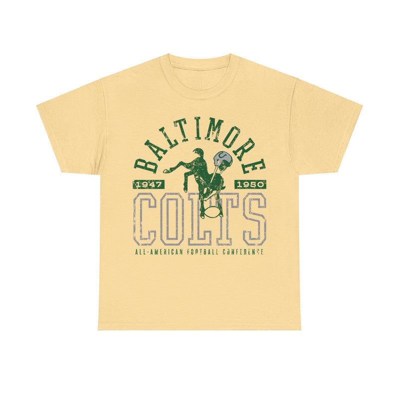 Load image into Gallery viewer, Baltimore Colts 1947-1950 Maryland Football Team T-shirt